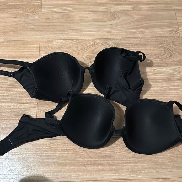 Calvin Klein Black Bra Bundle Size 36C (2) - Picture 2 of 6